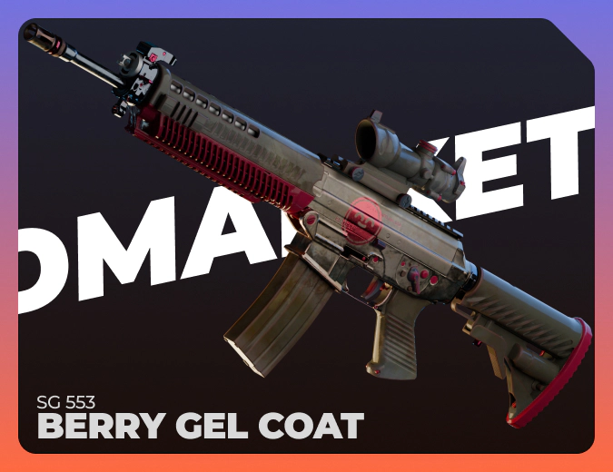 SG 553 Berry Gel Coat